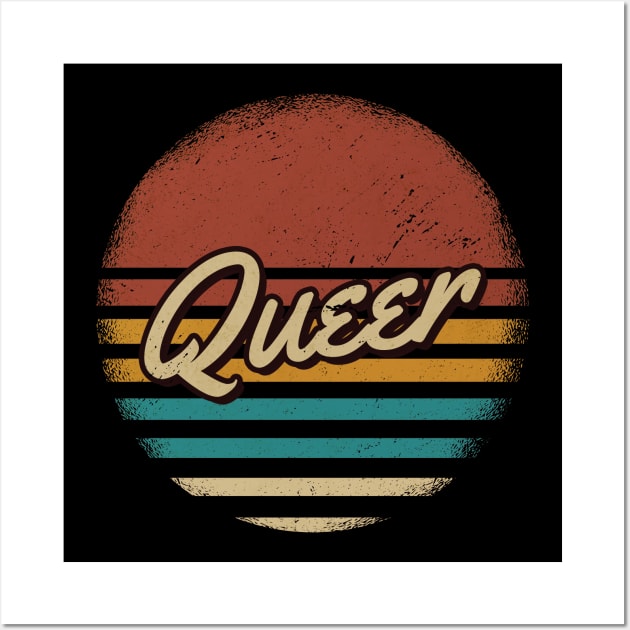 Queer Retro Style Wall Art by JamexAlisa